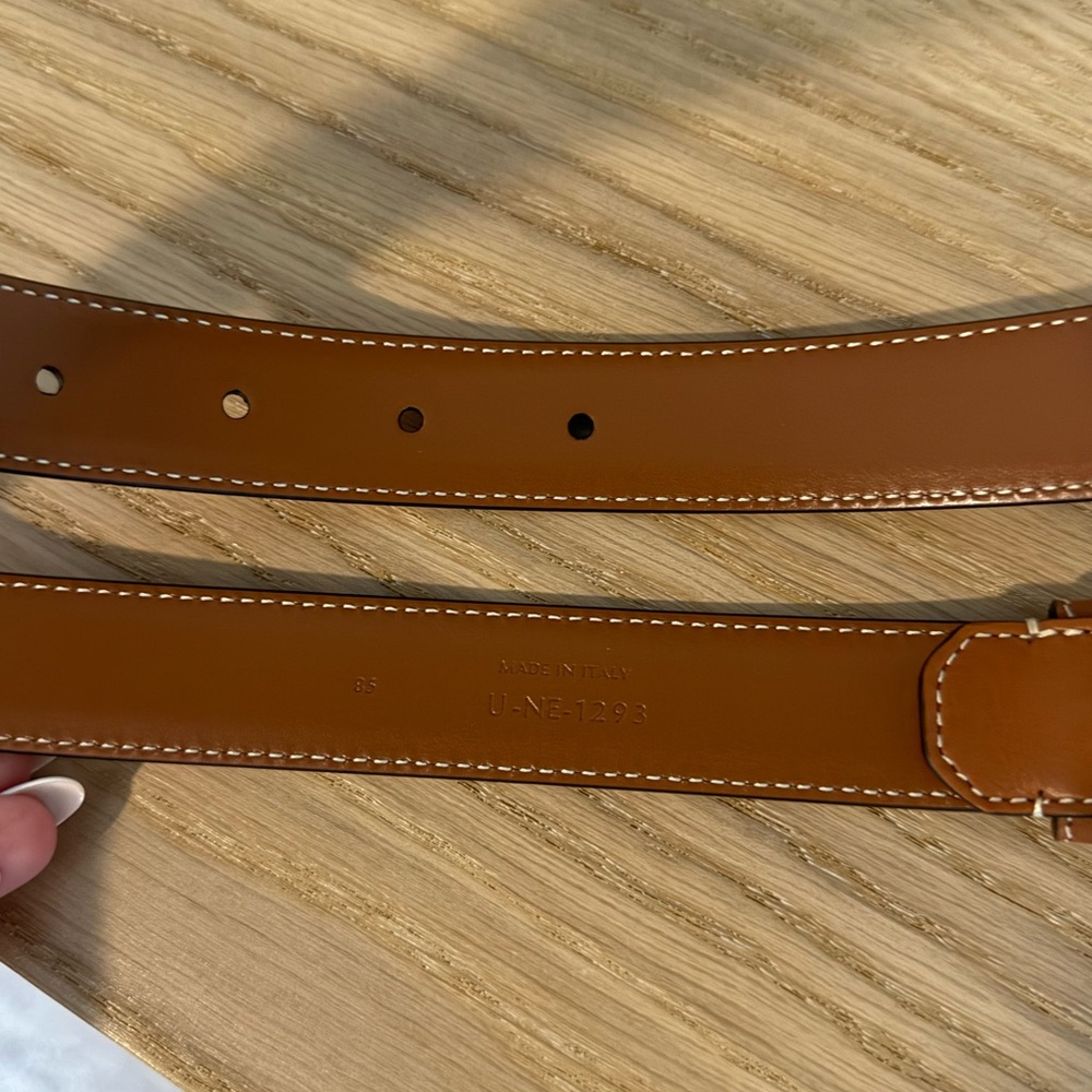 NWT CELINE Triomphe Belt 18MM - Picture 6 of 6